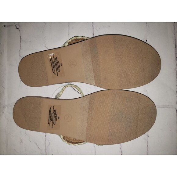 NWT Women's Opal Strappy Slide Sandals Sage - Universal Thread - Size 8.5 - Picture 5 of 5